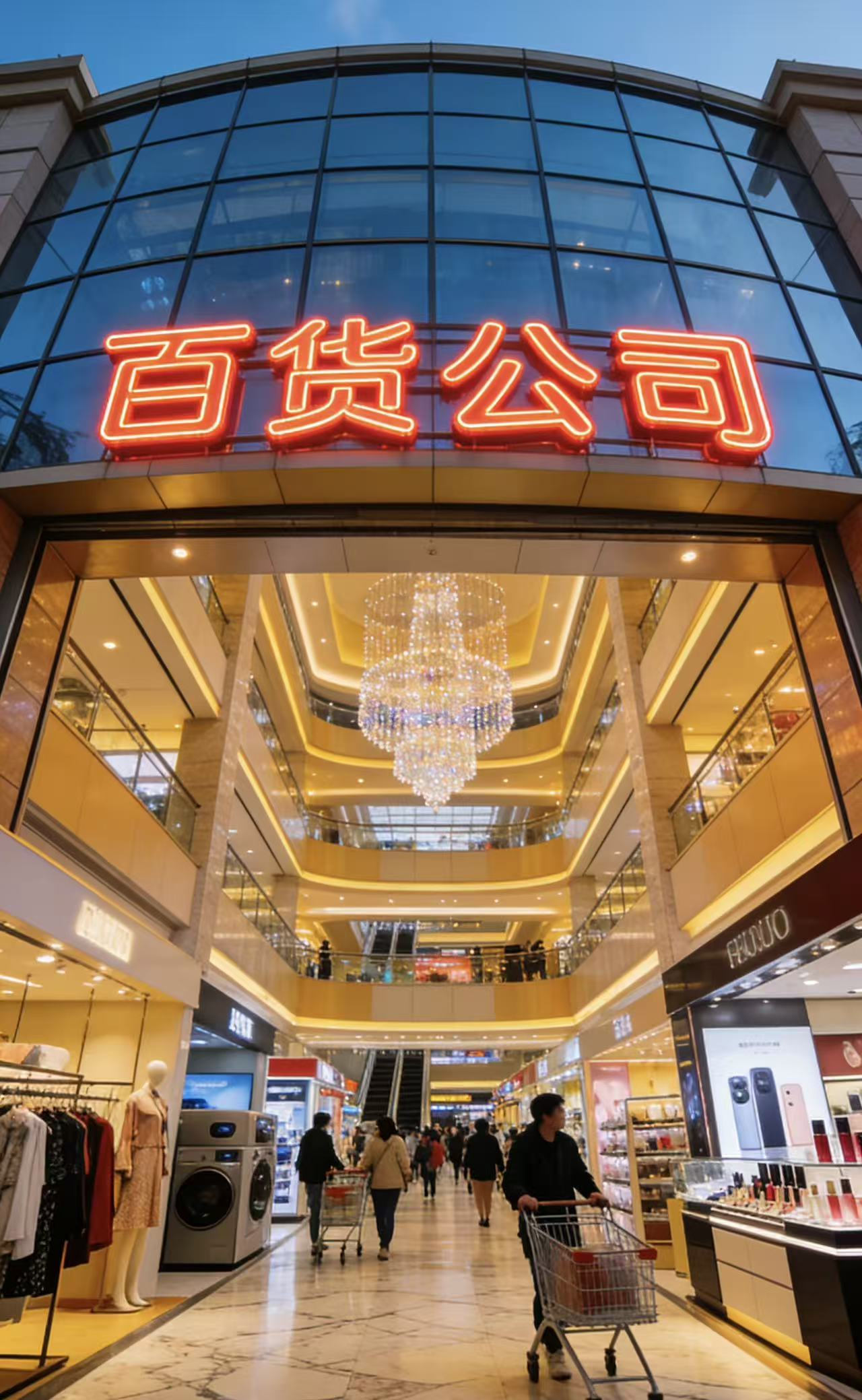 2025，百货商场“变型记”--蓝天百货